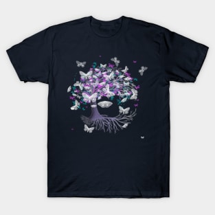 Tree of life with io moths T-Shirt